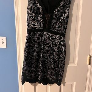 BCBG Maxazria mini lace dress